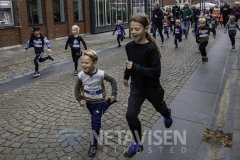 Starten på børneløbet på 1.3 km er gået - Foto: René Lind Gammelmark