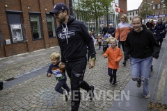 Starten på børneløbet på 1.3 km er gået - Foto: René Lind Gammelmark