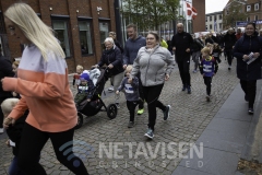 Starten på børneløbet på 1.3 km er gået - Foto: René Lind Gammelmark