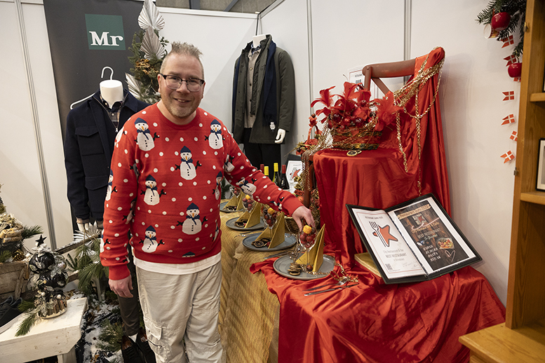 Brødrene Lillelund juler på Julemessen