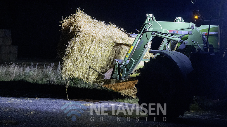 Personbil rammer tabt bigballe på Grindstedvej