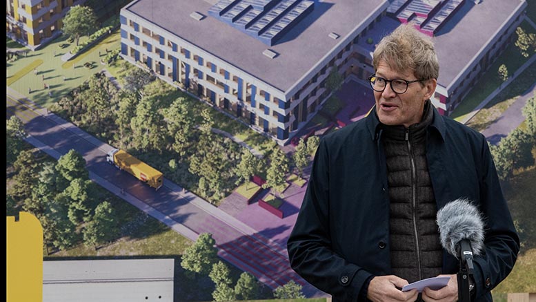 Første spadestik på Innovation Campus